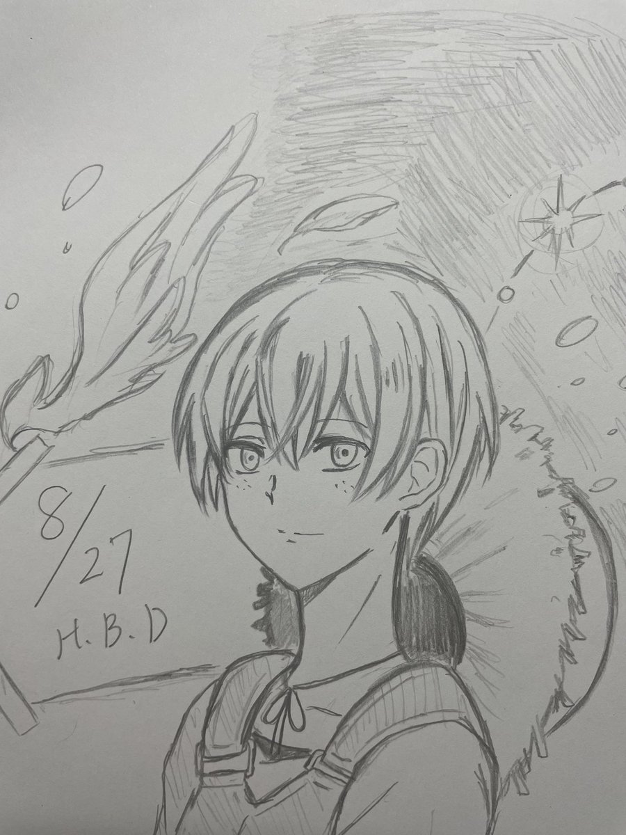 #探偵社の怪力少年誕生祭
#麦わら帽子の貴公子生誕祭
 誕生日おめでとう。
宮沢賢治の作品も、君も大好きです。 