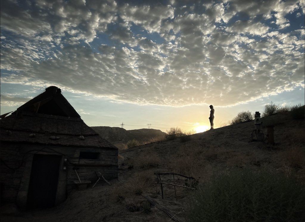 “Setting up a shot” Zack Snyder on the set of #RebelMoon preparing an epic shot