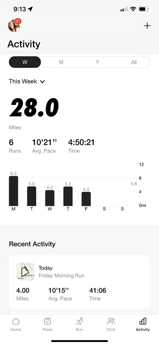 jenny__simone's tweet photo. PROUD of myself, ran n worked out arms before 8am ๐๐ปโโ๏ธ๐ฎโ๐จ also finally got back on a M-F routine ๐ช๐ผ #WomenWhoRun #JennyGump #NikeWomen #NikeRunning #NRC #GOALDigger #MILFinTheMaking https://t.co/ILauudEXlT