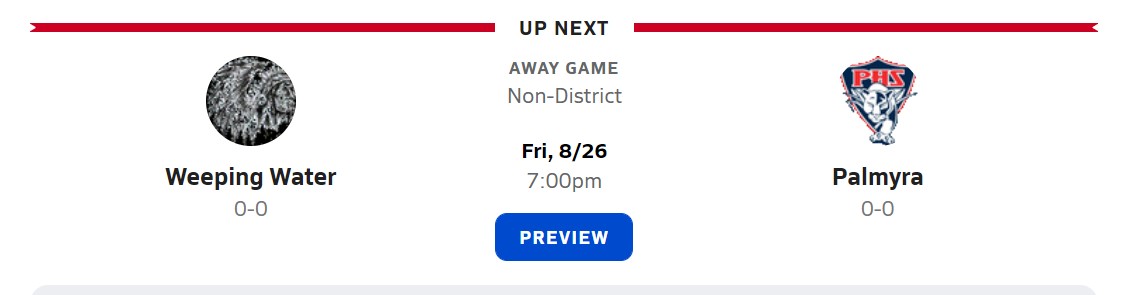 Weeping Water Football tweet media