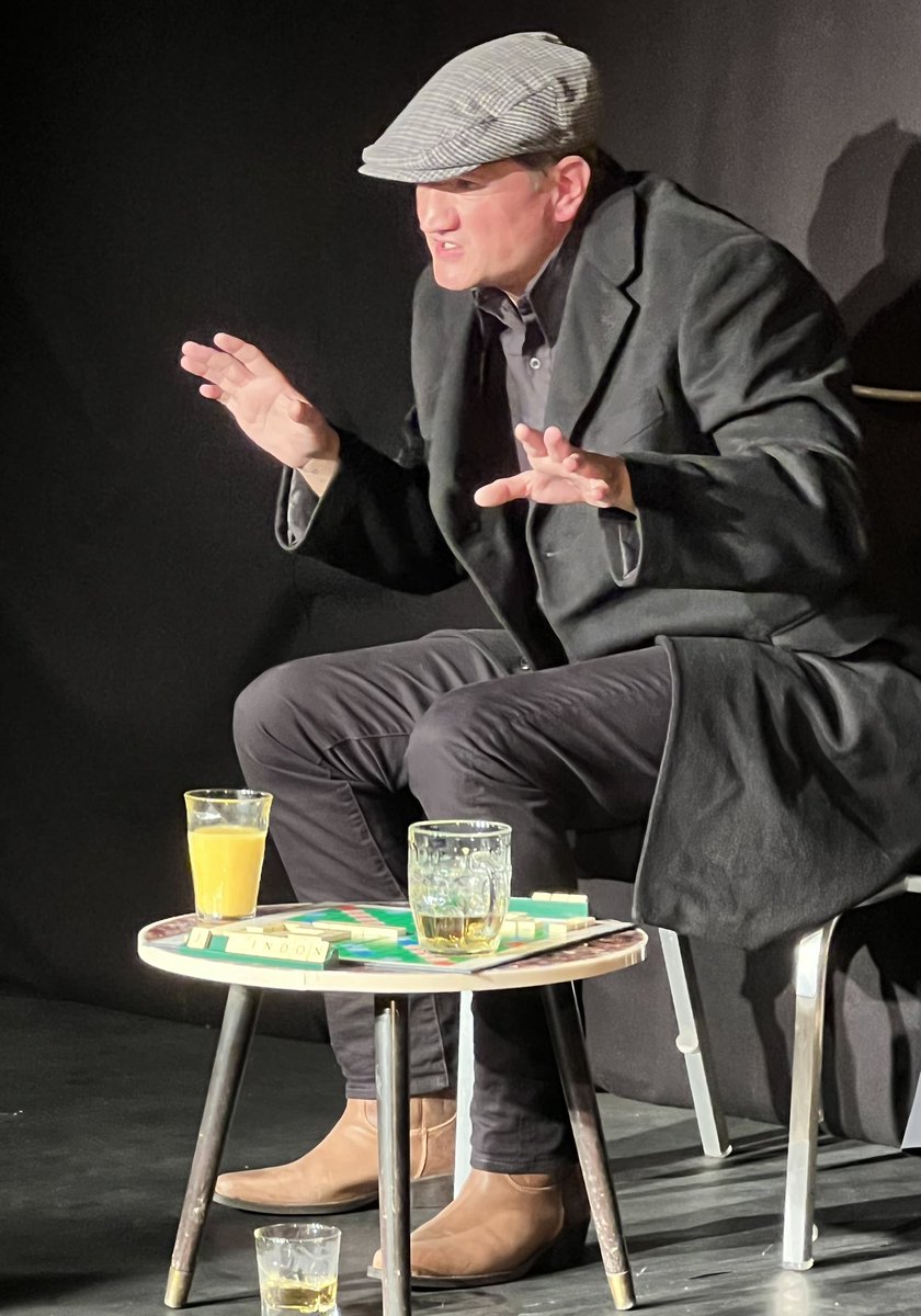 cue_line's tweet photo. Tomorrow is the LAST chance to catch ‘Ten Men - the lives of John Bindon’ #EdFringe2022 #edfringe Cracking 5⭐️review &amp; audience love, despite adversity! (The posters that never materialized &amp; burst pipe on day four.) 💦 #spaceonthemile 12.25pm 

https://t.co/y64Pq7T9Pu https://t.co/SUU4IuUEOl