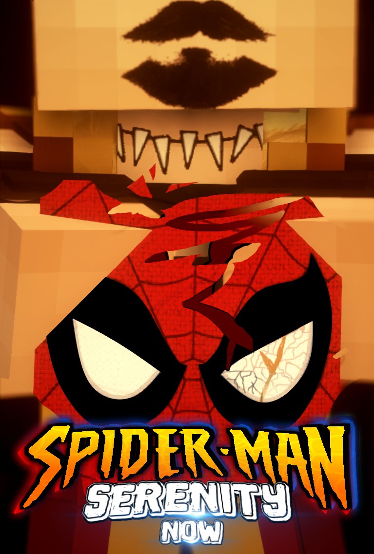 RedAndBlueProd's tweet photo. And NOW.. SPIDER-MAN: "Serenity Now" [Episode's 1&amp;2] - COMING SOON
#Minecraft #Machinima #SpiderMan https://t.co/ryoAGSxVHN