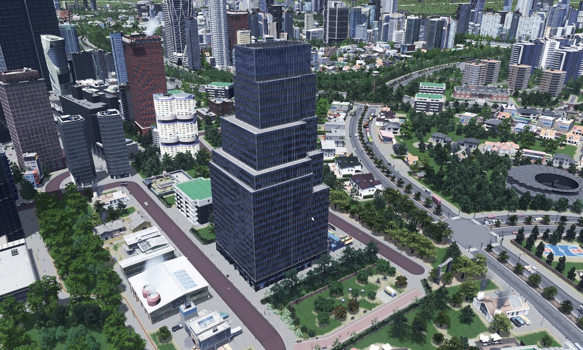 luminou_cs's tweet photo. Available in #CitiesSkylines workshop, the "250 Brodway" from #NYC ... have fun in game ! #citybuilder #colossalorder #simulationgame
https://t.co/g1aQyInryy https://t.co/8ld9LroFGw
