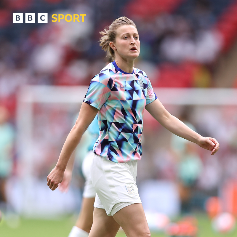 BBCSport's tweet photo. Ellen White says her decision to retire was accelerated by a punctured lung she suffered last year while receiving acupuncture treatment.

#BBCFootball