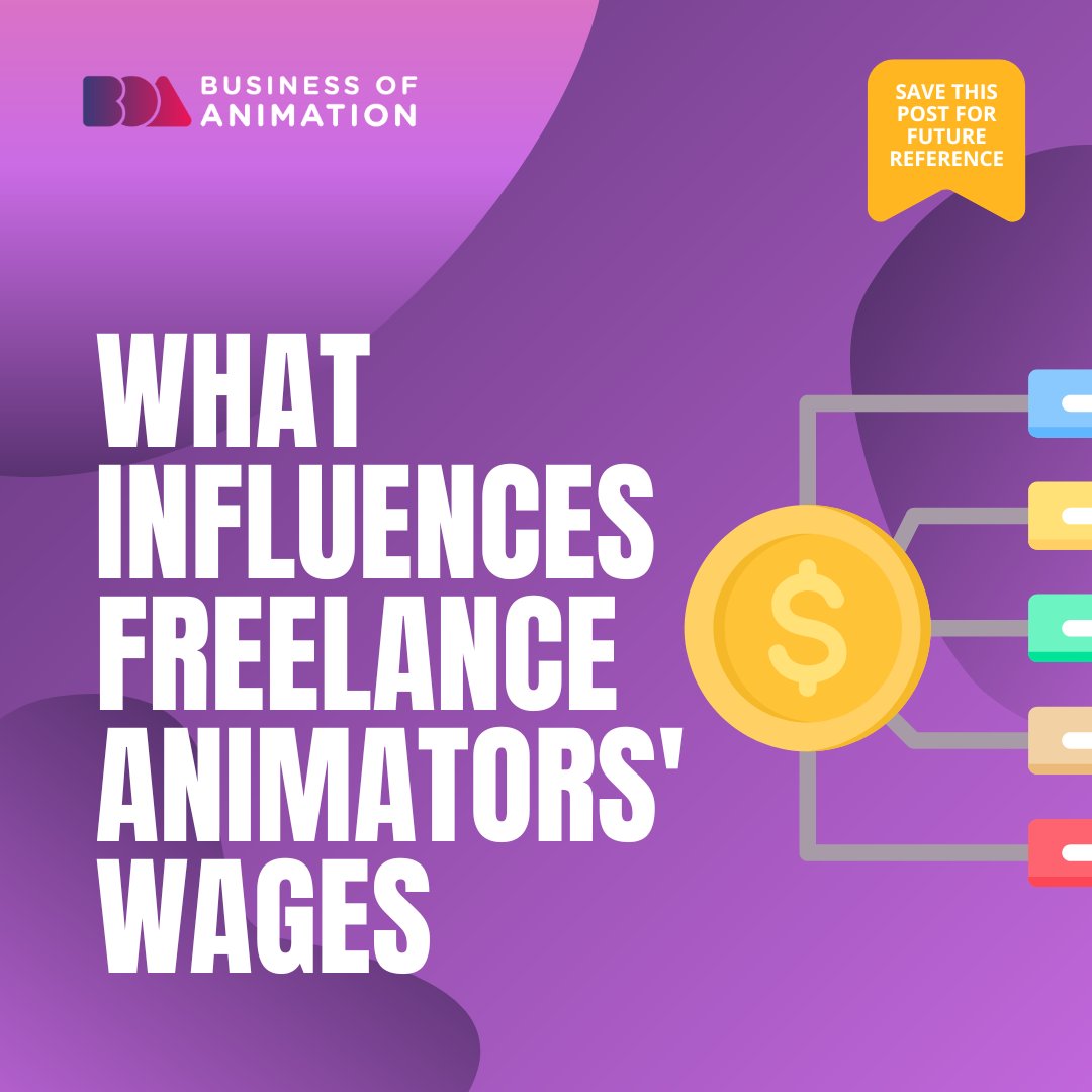 animationbiz's tweet image. The factors that affect how much you can earn as a freelance animator can be categorized into two sides: 
A. The business side 
B. The production side (animation style, voice-over, music, length, etc.)

#AnimationWage #AnimatorsWage #AnimationRate #AnimationRates