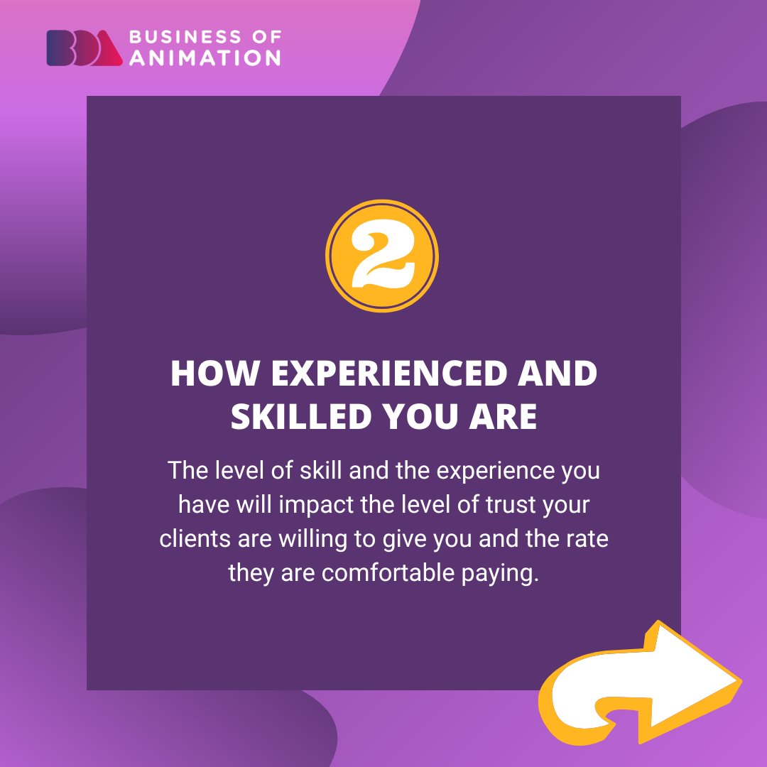animationbiz's tweet image. And here are 5 factors that influence freelance animators' wages:
1. Your quality of work
2. How experienced and skilled you are
3. Your chosen target market
4. The payment terms you have
5. Your marketing efforts

#AnimationPay #AnimationCost #AnimationService