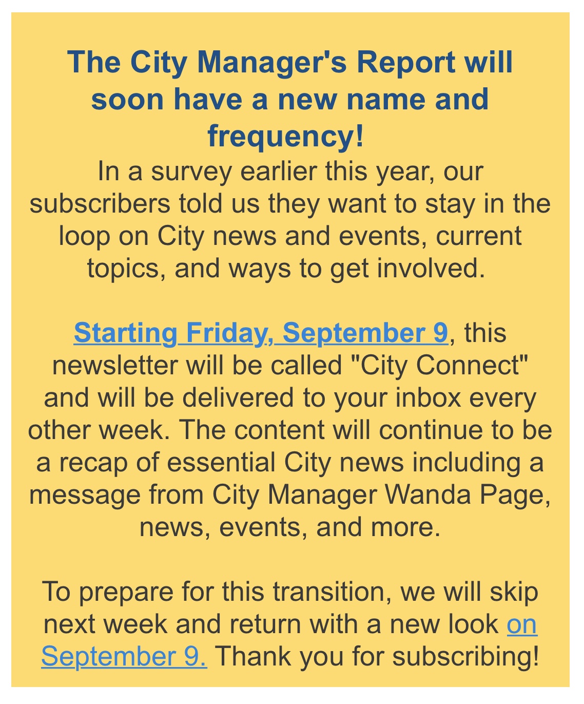 CityofDurhamNC on X: &ldquo;The City Manager&rsquo;s Report will soon have a 