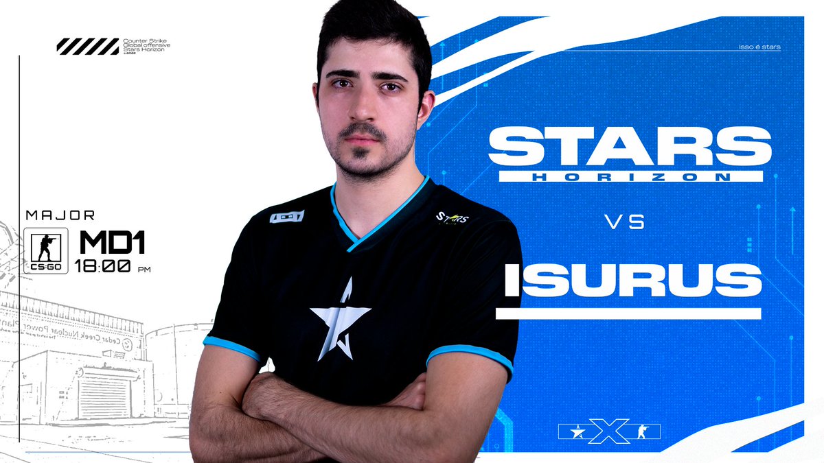 VKS_Live's tweet photo. Um passo de cada vez, e faltam três. Sonha comigo!
#IEM Rio Major 2022 ✈️
⏰ 18h
🆚 @teamisurus
📺 TBD
#IssoÉStars ⭐️ | #CSGO https://t.co/Ih6L9WTLME