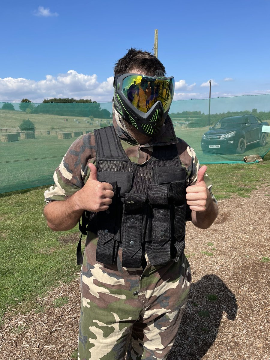 Great end to our summer activities. 12 young people enjoyed paintballing today…..think the staff enjoyed it too 😊<a href="/Medway_Youth/">Medway Youth Service</a>