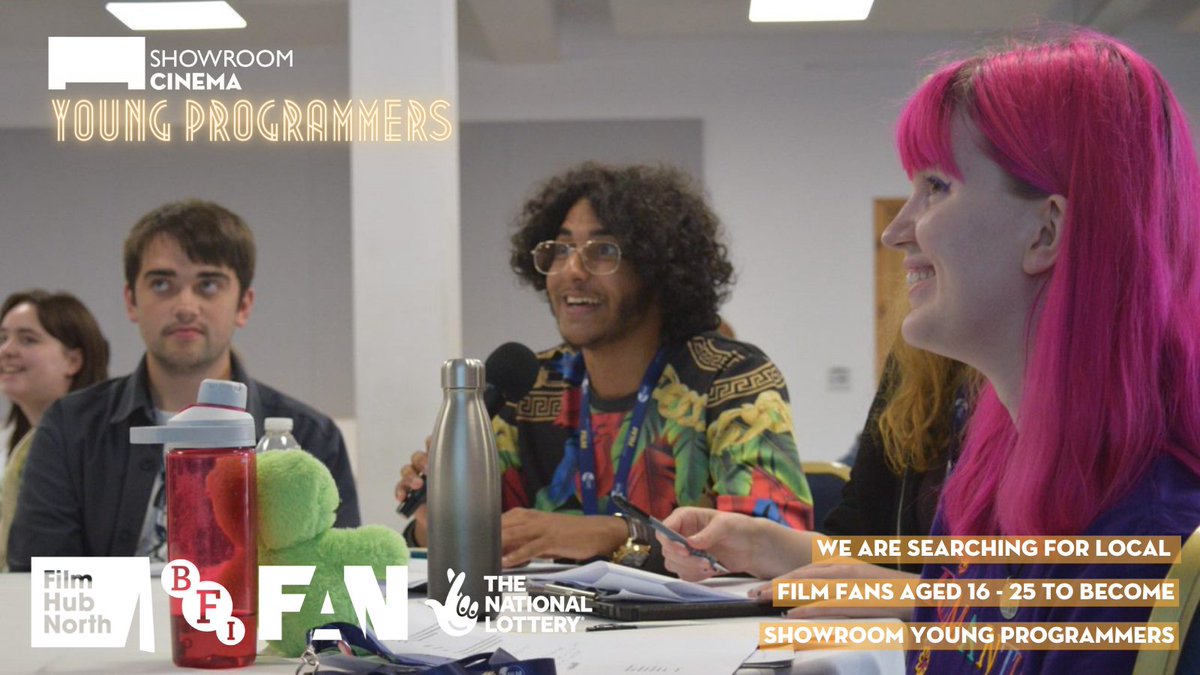 📢ANOUNCEMENT! 📢 
We've recently secured funding to run our own Young Programmers group! 

If you're...
⭐16-25 years old
⭐ want to help pick the films we screen
⭐ want free cinema tickets, year-round
Apply to be one of our Young Programmers today!  ➡️ bit.ly/3CQaQTx