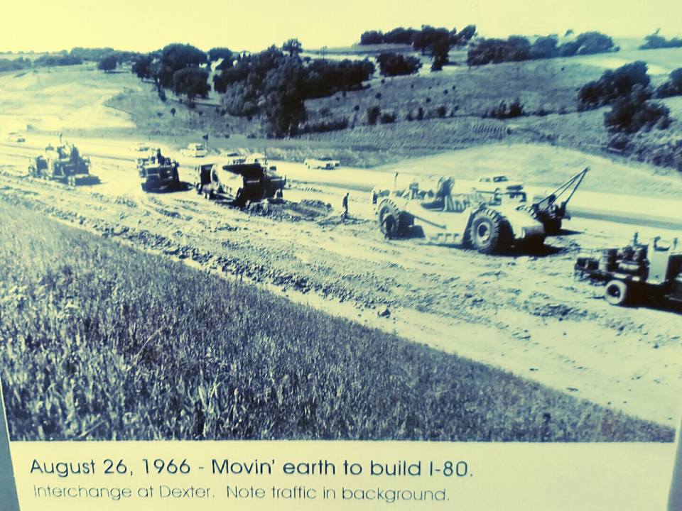 JoyNealKidney's tweet photo. Building I-80 across Iowa. Dexter interchange, August 26, 1966.
#i80 #interstateiowa #interstateacrossiowa #iowahistory #interstatehistory #interstatehighway #dexteriowa #rivertoriver #mississippitomissouririvers https://t.co/FcIPUXNM3C