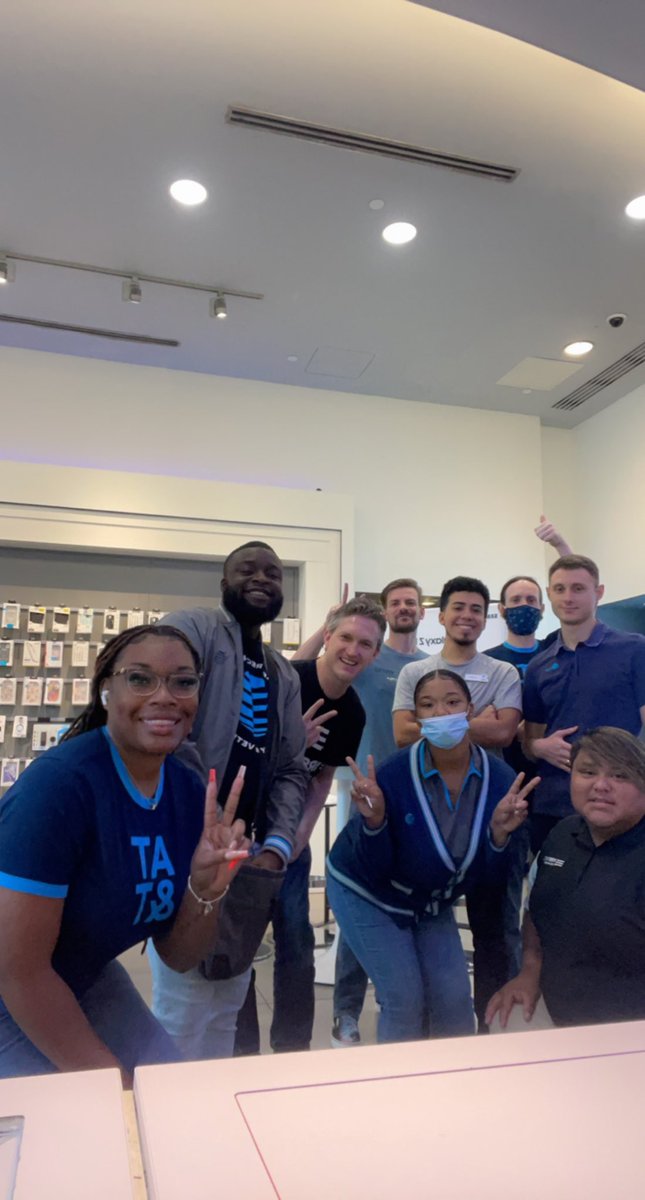 NorthPark 🥷 is ready for a great Samsung launch &amp; <a href="/jamesvicente1/">James Vicente</a>  taking some to our 🚨FN event at DART🚨 for the next big thing  @CaresseSimpson <a href="/GraceFCarrillo/">Grace Carrillo</a> <a href="/Brandon_NTX/">Brandon Reese</a> <a href="/dbustamante1210/">David Bustamante</a> <a href="/LynetteMAguilar/">Lynette Aguilar</a> <a href="/NTX_Market/">The NTX Market</a> <a href="/NtxSignature/">NTX SIGNATURE</a> @gowestregion
