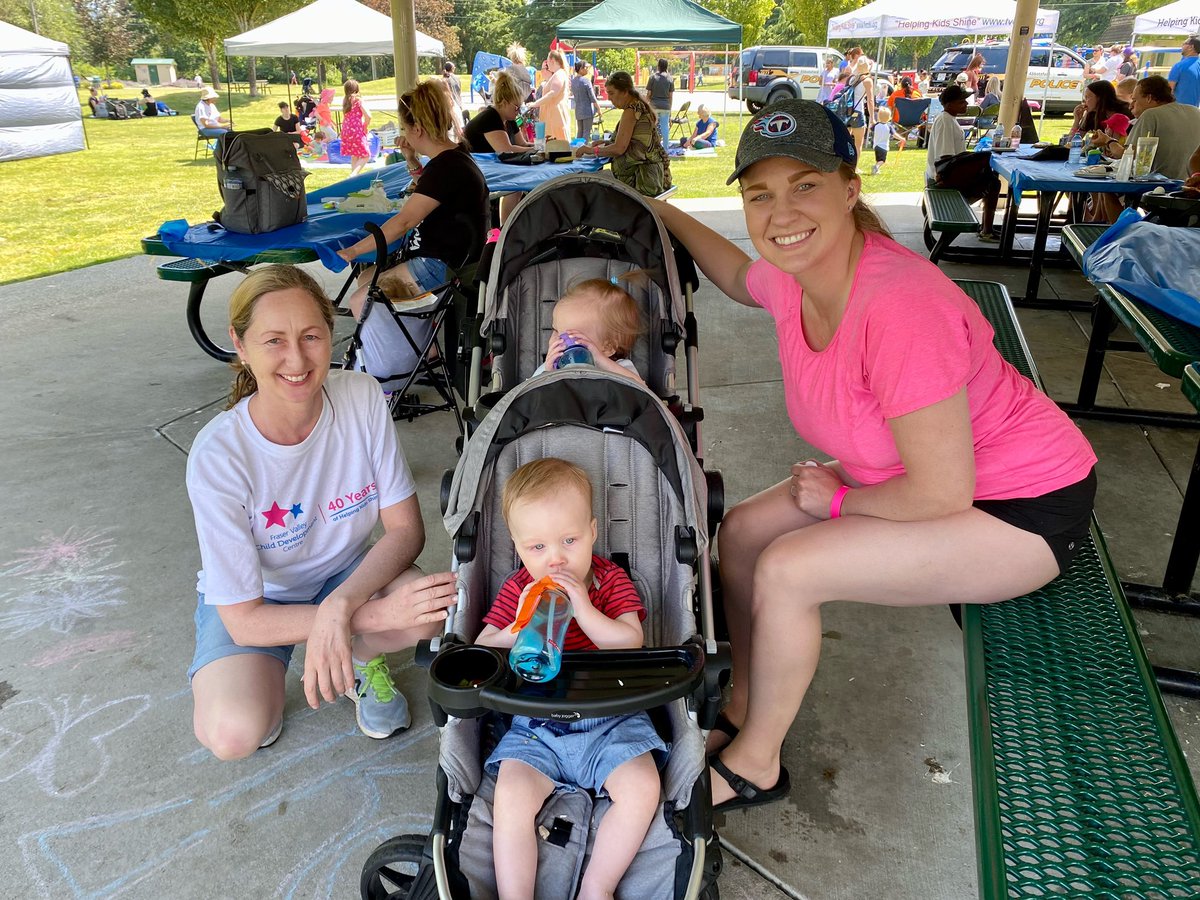 kdickenson1's tweet photo. After two intense years, it was wonderful to resume our @FraserValleyCDC annual Family Picnic! Thanks to Stolo Nation for performing drumming and to our many sponsors, partners, staff and volunteers who made this fun event happen! ☀️🕶🫧🧺🚲 https://t.co/Se0IZMv9Kg