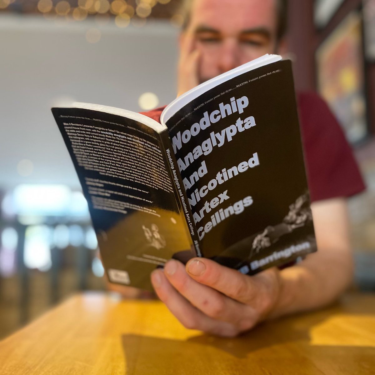 Just 10 tickets left folks for a live performance from <a href="/JBBarrington/">JB Barrington</a> Oct 15th. Come see some of his work on our walls or bookshelf. Call 01484844646 to book on.