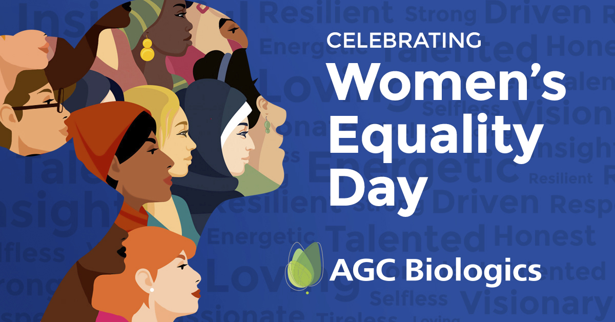 AGCBiologics's tweet photo. Today, we celebrate Women’s Equality Day in the United States.
We encourage you to learn more with us, by reading this article from the National Women’s History Alliance: https://t.co/Ls19t3SpcG
#AGCBio #WomensEqualityDay https://t.co/NEYMIgWUfp