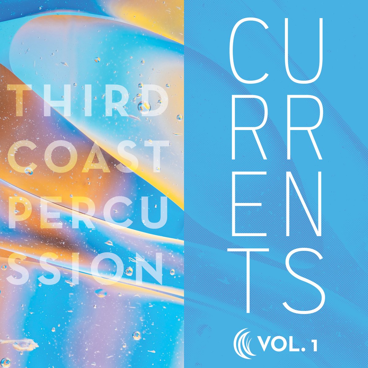 ThirdCoastPerc's tweet photo. We're thrilled to share Currents, Vol. 1 🌊 🥁 💫 💥 a new EP featuring music written for us by @clariceassad, Rodrigo Bussad, Alexis C. Lamb, and @georgehurd.  
Buy it on @Bandcamp:  https://t.co/tLmKeF9tgi 
Or stream: https://t.co/AuXXfdemIq

Art: @BarkDesignChi https://t.co/kltsG3PCU8