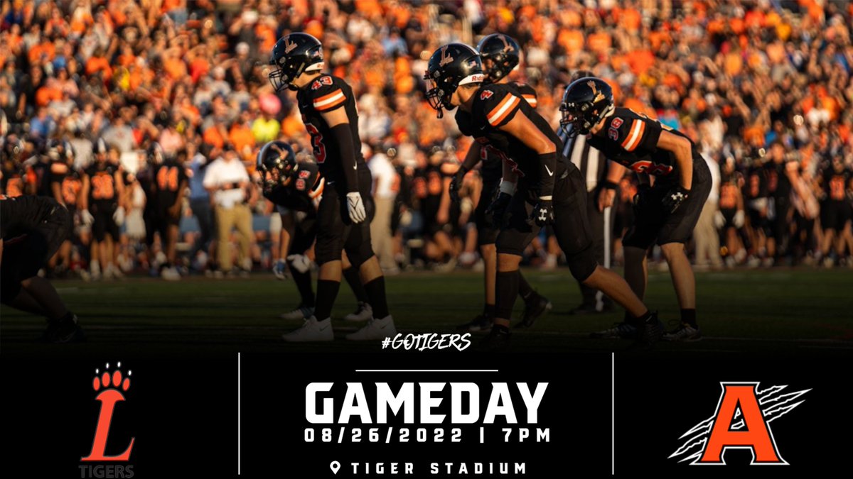 Loveland_AsstAD's tweet photo. Come out to Tiger Stadium and support the football team as they take on Anderson tonight at 7pm. Tickets must be purchased online at https://t.co/ZTwYqYMbB6 https://t.co/LWqyE6UwZe