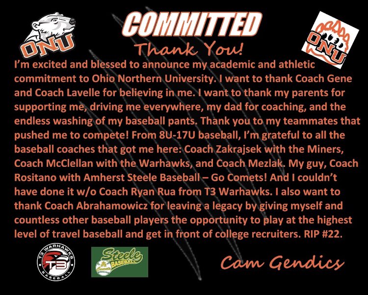 Cameron Gendics tweet media
