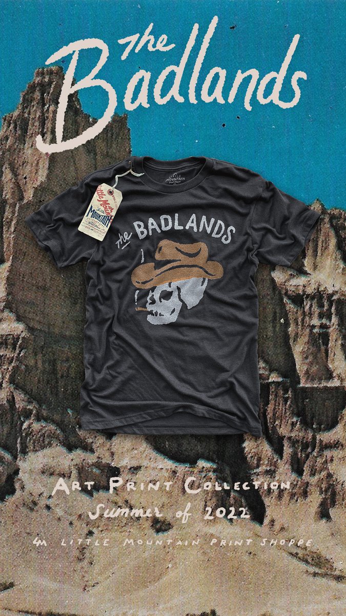 LittleMtnPrint's tweet photo. The Badlands Collection🦬
https://t.co/cZLdAPI0rv
Original Art Prints | Individually Hand Printed

shop (dot) littlemountainprint (dot) com

#shirts #Badlands #typography #print https://t.co/oeuHjXXfcz