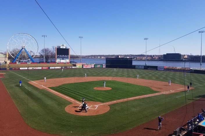 trevhatch's tweet photo. Just a reminder that @AmbroseBaseball has some of the best baseball facilities in the nation @NAIABall #RollBees https://t.co/e4fjxoVijX