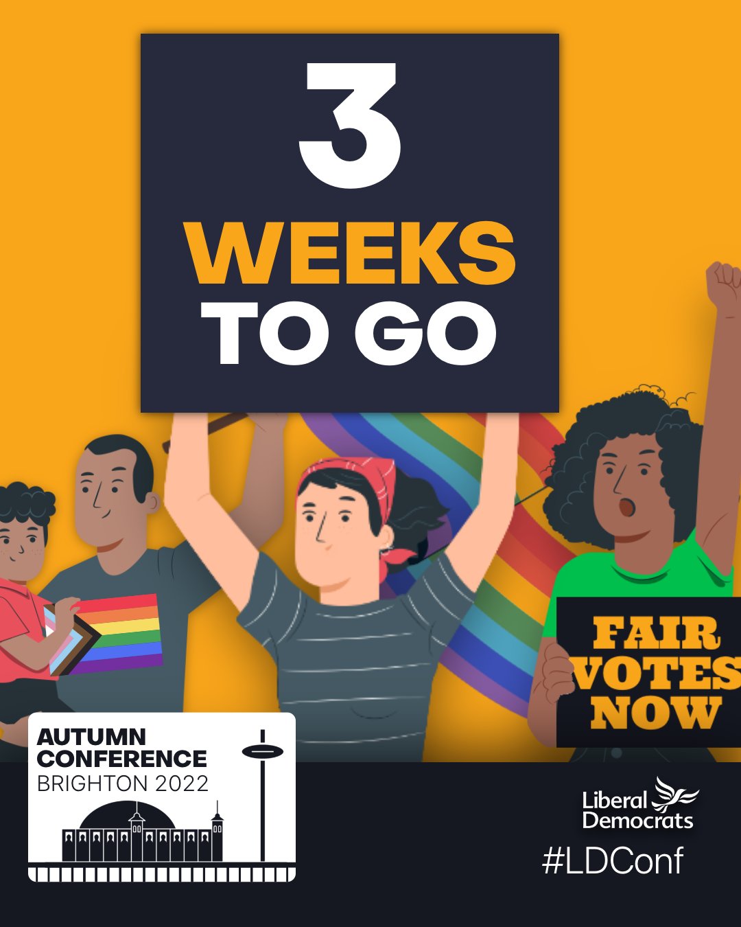Lib Dem Conference 🔶 (LibDemConf) / Twitter