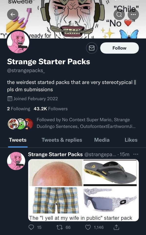 Extra Specific Accounts (NO LONGER ACTIVE) tweet media