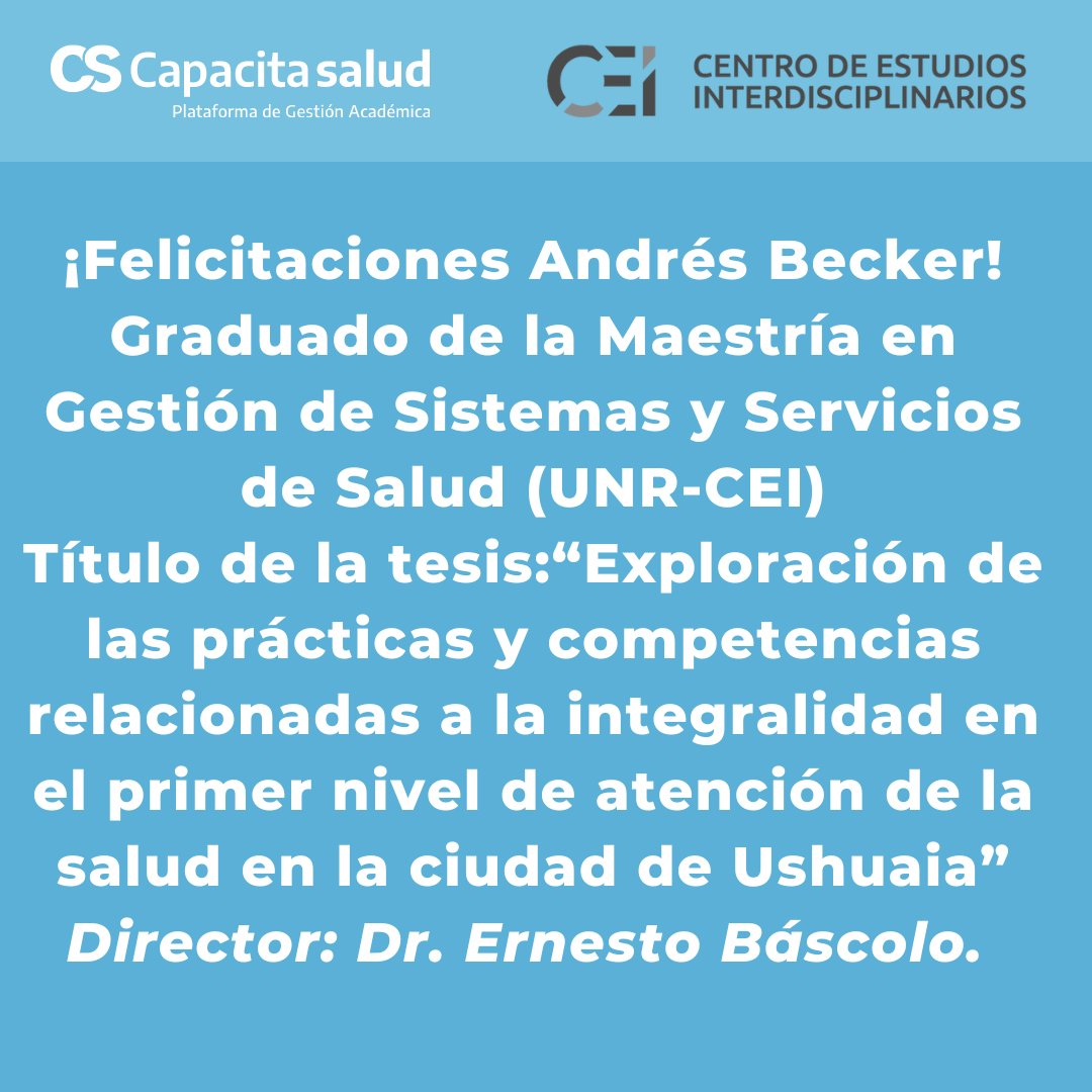 Capacitasalud's tweet photo. #Maestría #Gestión #Salud 🎓🎓 https://t.co/0YeZjhj2ot