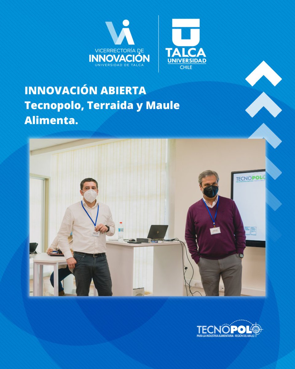 📣 ¡Les tenemos una gran noticia! 📰 El proyecto @tecnopolomaule de nuestra Vicerrectoría de #innovación INICIARÁ UN NUEVO PROCESO DE INNOVACIÓN ABIERTA 👏

Si tienes dudas, escríbenos y DM 💬
#agroindustria #innovacionabierta #desafios #convocatoria #innovacionutalca
