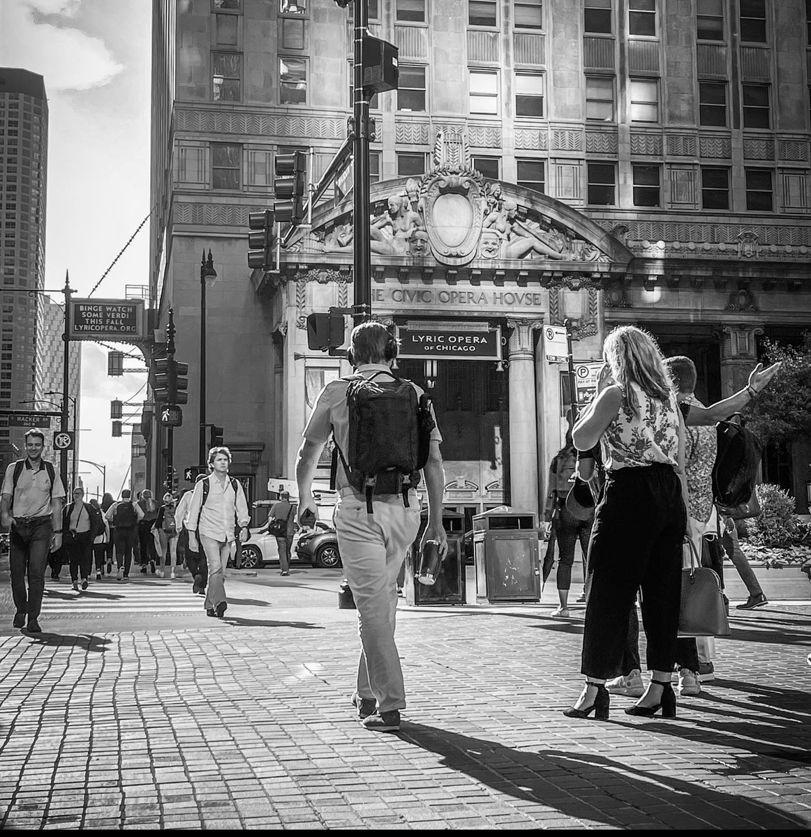 chiarchitecture's tweet photo. I think we're going to call this one "A Little Slice of Downtown Life in Chicago". Great shot from @acegrl via Instagram #Chicago #architecture #design #sliceoflife #blackandwhite #blackandwhitephotos #bwphotos #bwpics #Chicagohistory #HistoricChicago https://t.co/2HcXi4EeOn https://t.co/DmHxtlMKSt