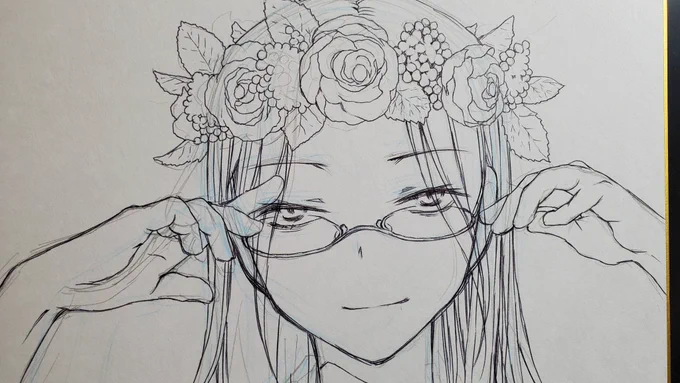 なんとかペン入れが終わったけどここから着彩に入ろうと思うけどどうやって色をつけたらいいか見当もつかない
ヘタに塗らないほうがいいのかもしれない しかし うーん えーと… 