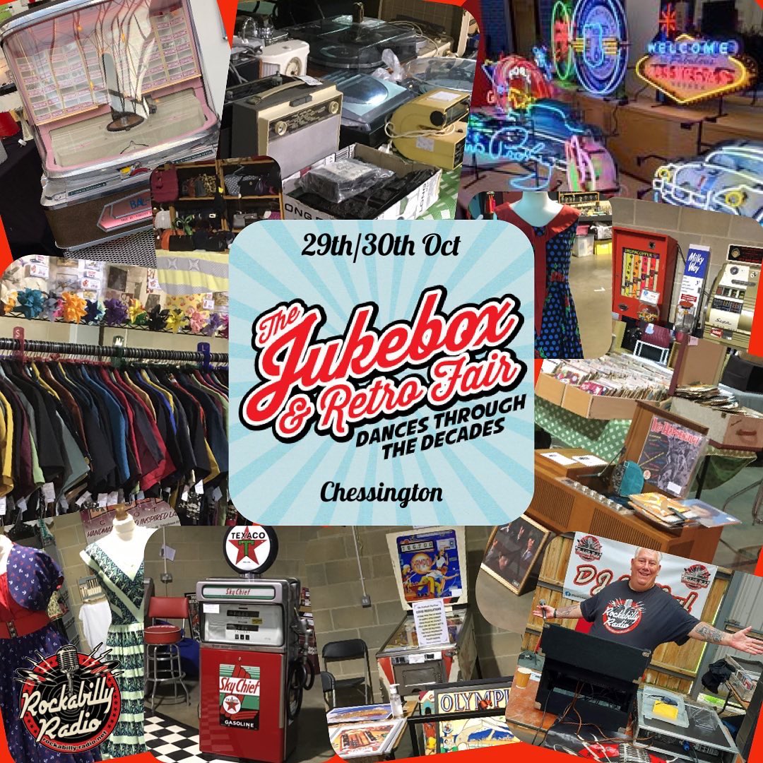 jukeboxandretro's tweet photo. #chessington #rockabilly #rocknroll #oct #plsrt #livemusic #djs #jukes #pinball #vintage #records https://t.co/evM1OZOTPt