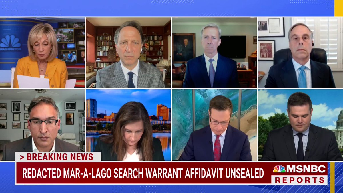 BREAKING: DOJ releases redacted FBI affidavit justifying Mar-a-Lago search. on.msnbc.com/3AqdoF1