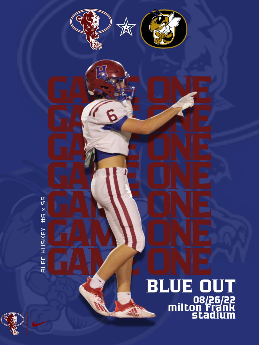 🏈GAMEDAY🏈
🔵WEAR BLUE🔵

🆚 @oldgoldfb 
📍Milton Frank Stadium
⏰ 7:00 PM
🎟 GoFan: gofan.co/app/events/662…
🖥 NFHS 

 #GBR