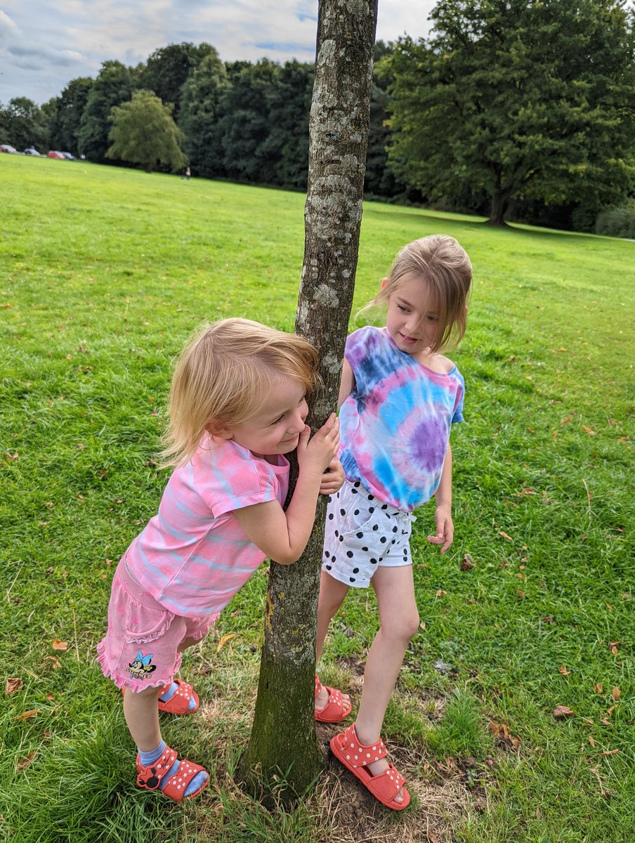 rachyjc82's tweet photo. #NursesActive lovely afternoon enjoying the lovely weather in the park with my little ladies, there was even some tree hugging too 🤣... #FamilyActive Good for the soul!! 😊❤️ https://t.co/9D9hBZGcIi