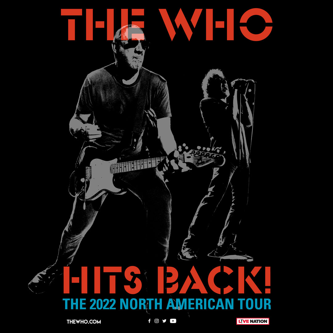TheWho's tweet photo. The Who add two new cities to their autumn rollout of The Who Hits Back! Tour. Full details here . . .
https://t.co/s5Z4Jrhki6 https://t.co/HKbH94JNkn