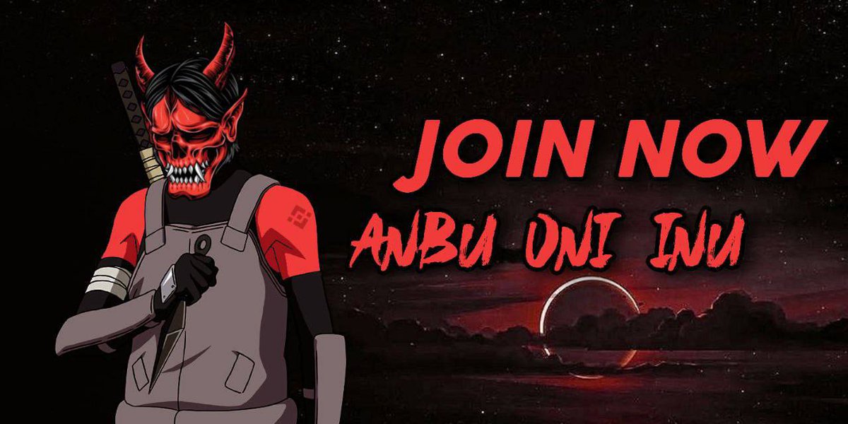 AnbuOniInu's tweet photo. LAUNCHED TOMORROW AT 10.00 UTC

Anbu Oni Inu is a token on the Binance Smart Chain
With community driven, and marketing lined up. We’ll bring true deflationary techniques and further income.

👹 Marketing lined up
👹 CMC &amp; CG coming soon
👹 Chinese Ads

https://t.co/FuxSIwCYtY https://t.co/HXAfMQoUmg