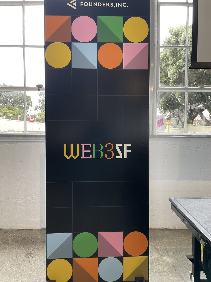 FurqanR's tweet photo. Calm before the storm #web3SF https://t.co/IjXvNNvIky
