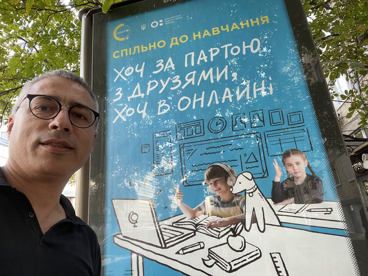 himuratsahin's tweet photo. #back2learning posters everywhere #learningtogether #togetherwecan #spilno @UNICEF_UA https://t.co/yjxJqupiBD