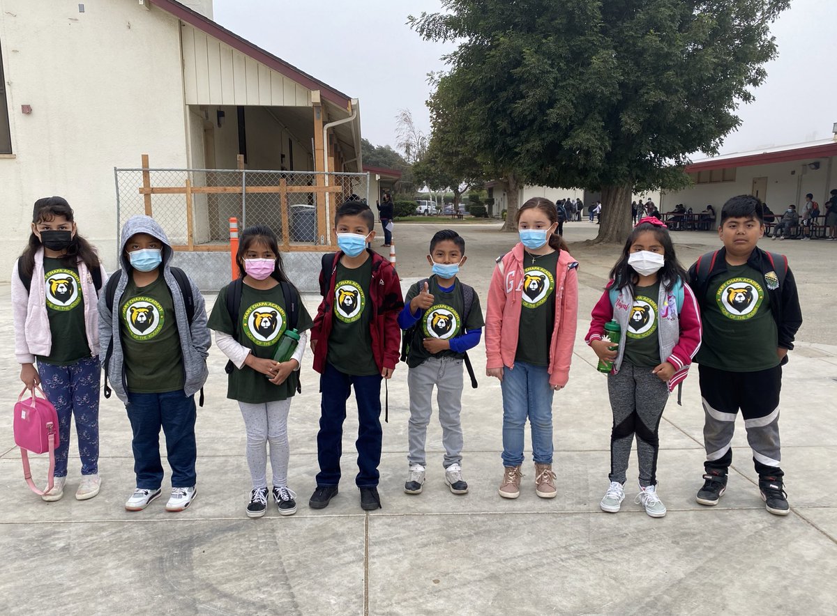 MCAKodiaks's tweet photo. It’s a happy happy Friday at MCA!! #AttendanceMatters #FridaySwag @zjgalvan @LCortezGUSD @ShelleySTEM @ms_pantaleon @AracelyZavala19 https://t.co/bXywdO2nBA