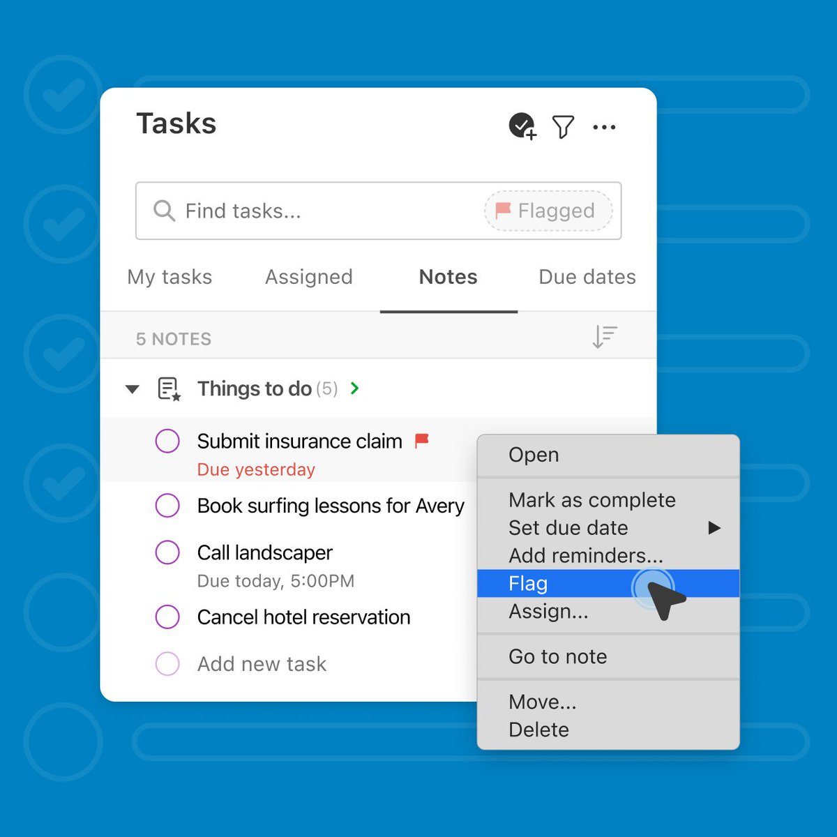 In the latest <a href="/evernote/">Evernote</a> release for Mac and Windows, right-clicking on a Task in the Tasks view gives you instant access to all its properties and lets you navigate directly to the note containing that Task. #everbetter