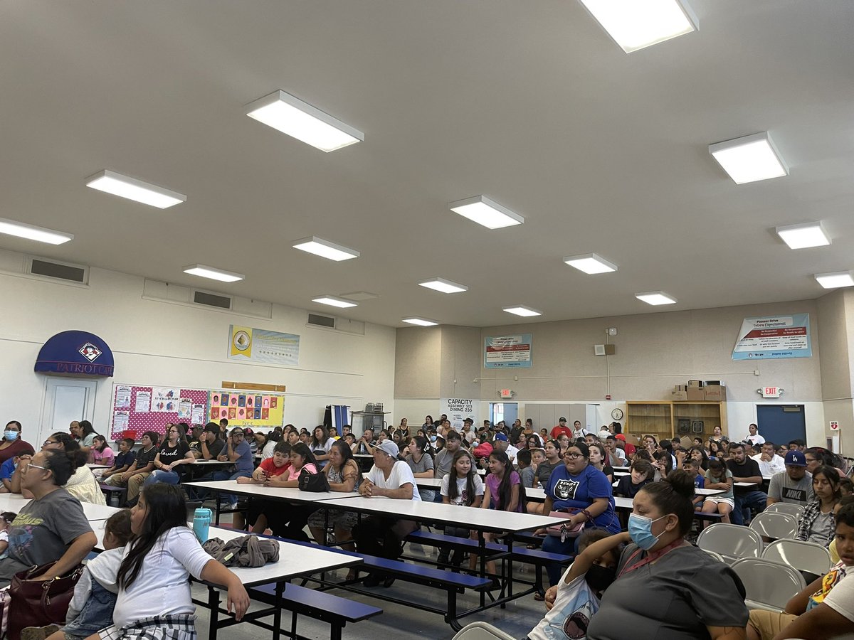 Successful Back to School Night at Pioneer Drive #TeamBCSD