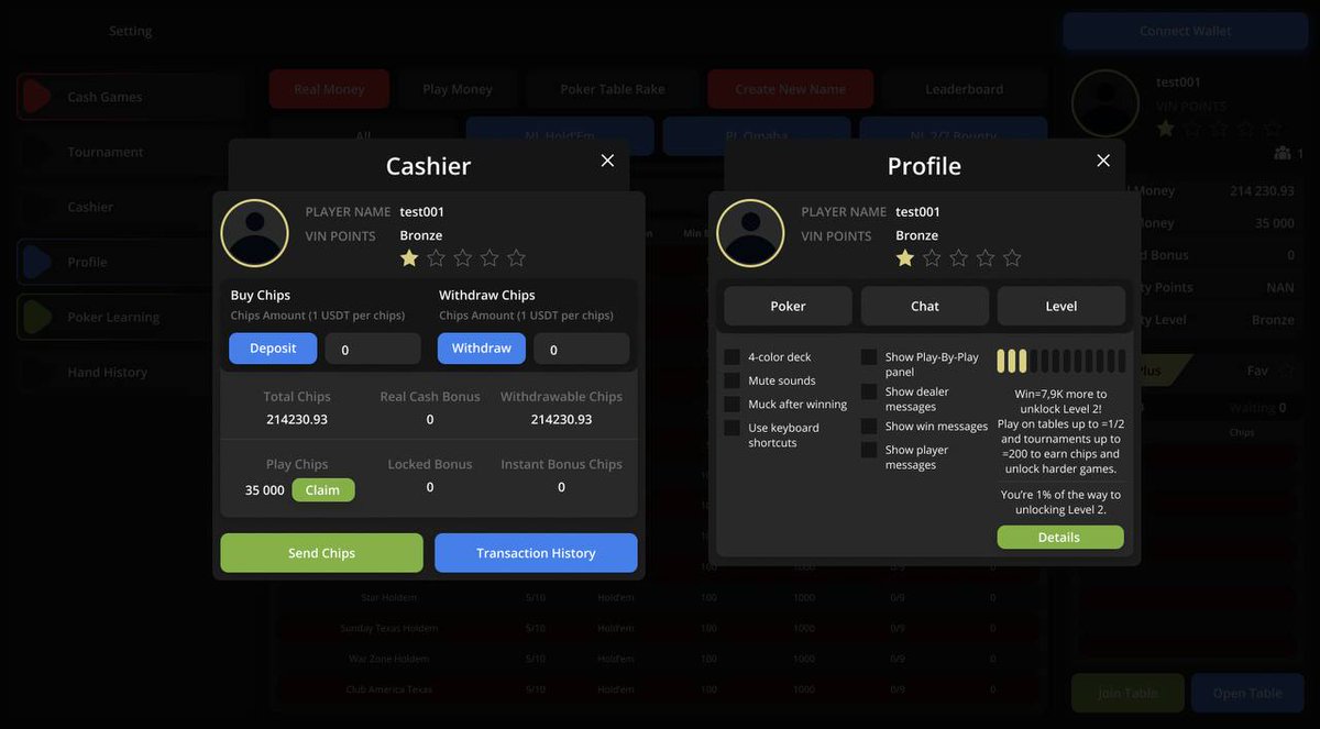 defi_poker's tweet photo. Today we want to familiarize you with some parts of the development of our platform. ♦️We also want to let you know about our tournaments and promotions as soon as possible. 
♣️Stay tuned to our channel to be the first to hear our news and the best in poker development.⏳ https://t.co/TCD7AiznR1