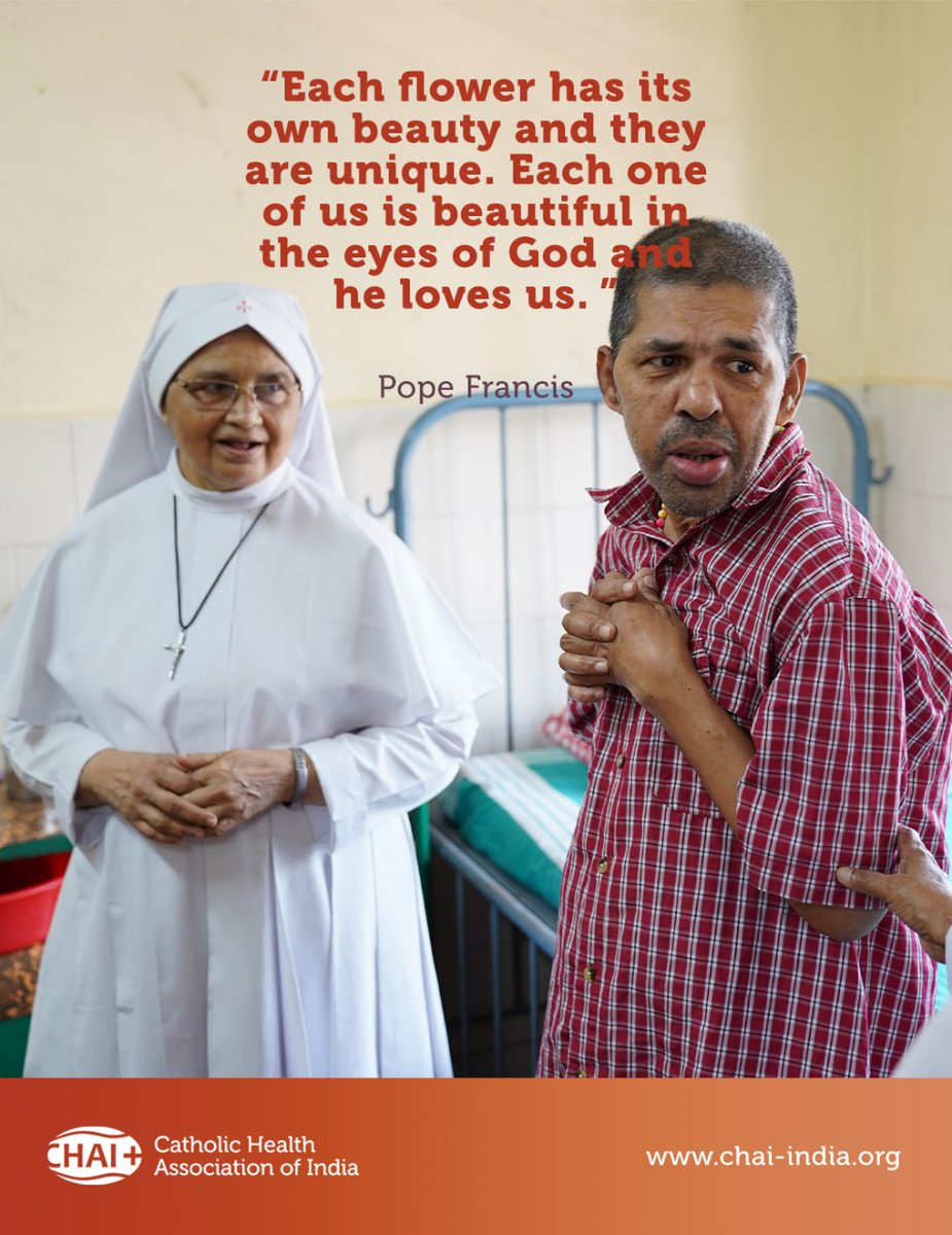 chaiindiatweet's tweet photo. “Each flower has its own beauty and they are unique. Each one of us is beautiful in the eyes of God and he loves us”
Pope Francis
#chai #vocation #nuns #sisters #religious #priests #ministry #heroeswearveils #service #vocations #novice #postulant #mission #popefrancis https://t.co/j12LqwWpHB