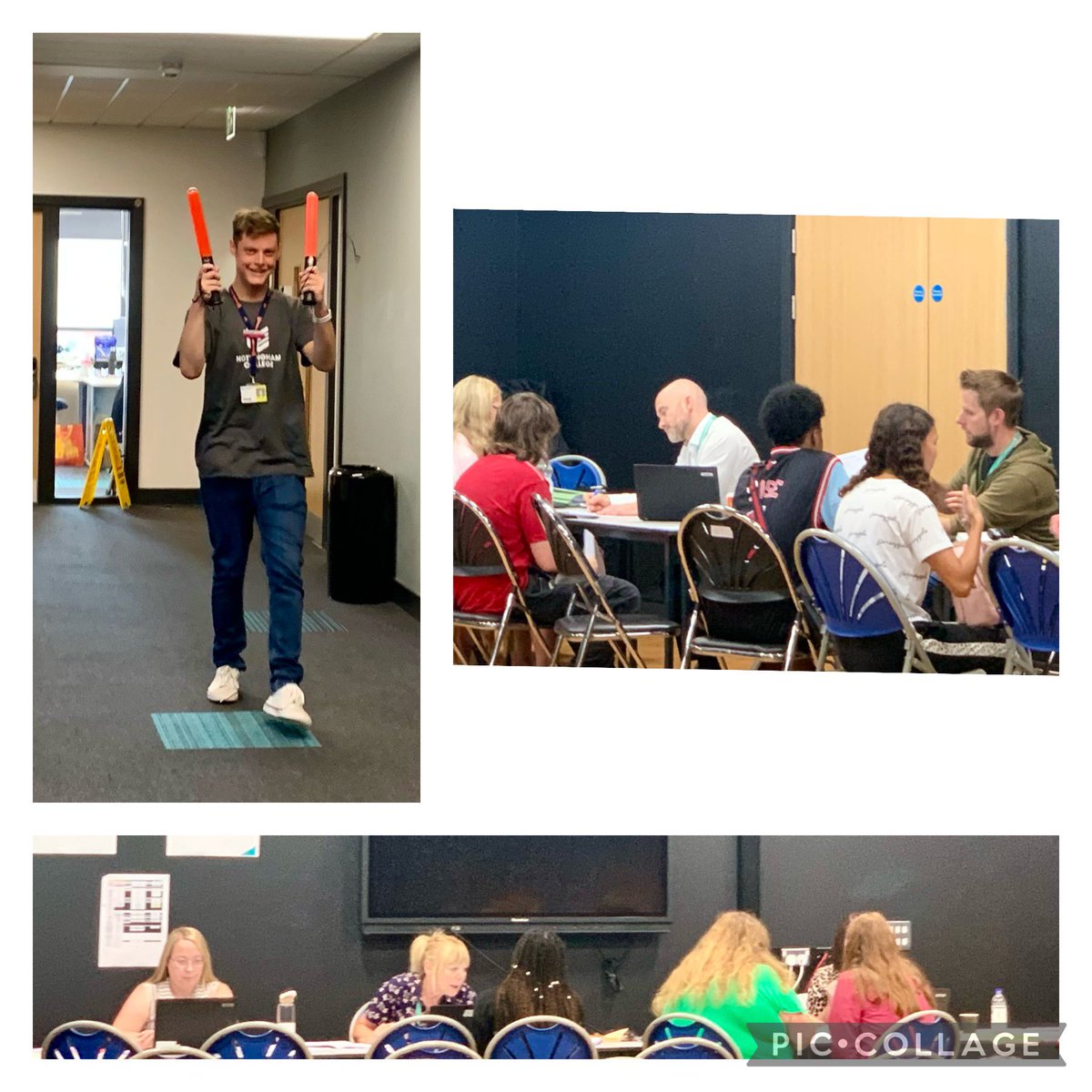 Fantastic start to <a href="/NCTravelTourism/">NC Travel, Tourism and Aviation</a> and <a href="/NCcatering_hosp/">Nottm College Catering and Hospitality</a> #enrolment at <a href="/NottmCollege/">Nottingham College</a> today! 
Great #teamwork to enrol nearly 200 students - with <a href="/IckzerHenry/">Henry Icke</a> Henry Icke marshalling them all to the right places. Well done to all the team! Smashed it 👊🏼