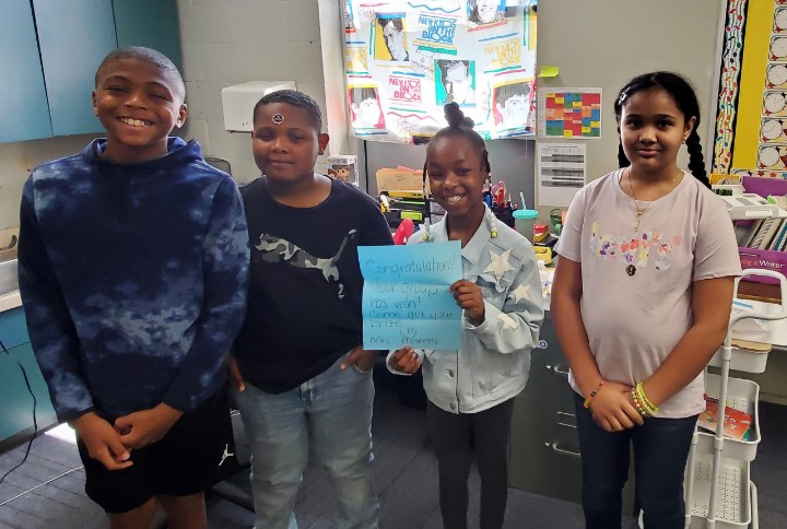 Rock stars doing an escape room all about <a href="/TrumanHMC1/">TrumanWildcatsHMC1</a> and Mrs. Howery. Our winning team got pop-it keychains and stickers. Everyone had fun and worked together! <a href="/SueHerrera14/">Sue Herrera</a> <a href="/HMC1Proud/">Hickman Mills C-1 School District</a>