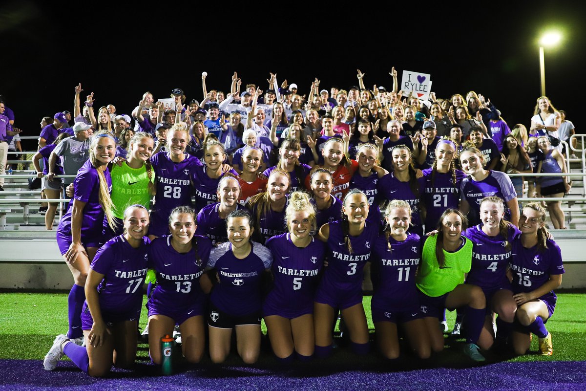 TarletonSoccer's tweet photo. What an atmosphere last night! 

Thank you, Texan Nation, for setting the tone.

#TexanNation x #BleedPurple https://t.co/m59Xh7YZtA