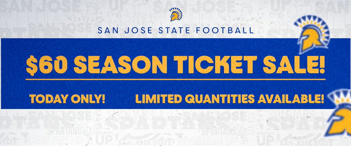 TODAY ONLY!  $60 General Admission Season Tickets!

Limited to the first 100 Season Tickets Sold! 

Over 16% OFF!!!  Get yours while they last!!!  

bit.ly/3ReDmCb