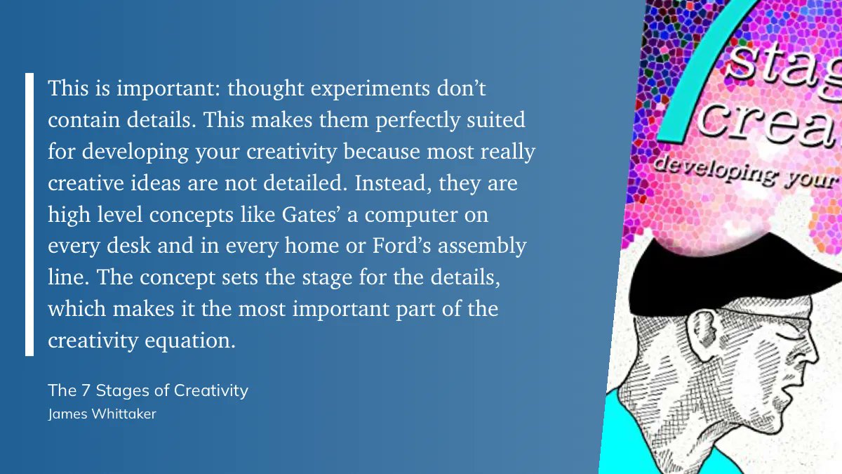 thedougthompson's tweet image. Focusing on the details first limits your creativity and your chance to be truly transformative.   

Inspirational worlds from a former mentor. @docjamesw #storytelling #DigitalTransformation #NoTechSplaining