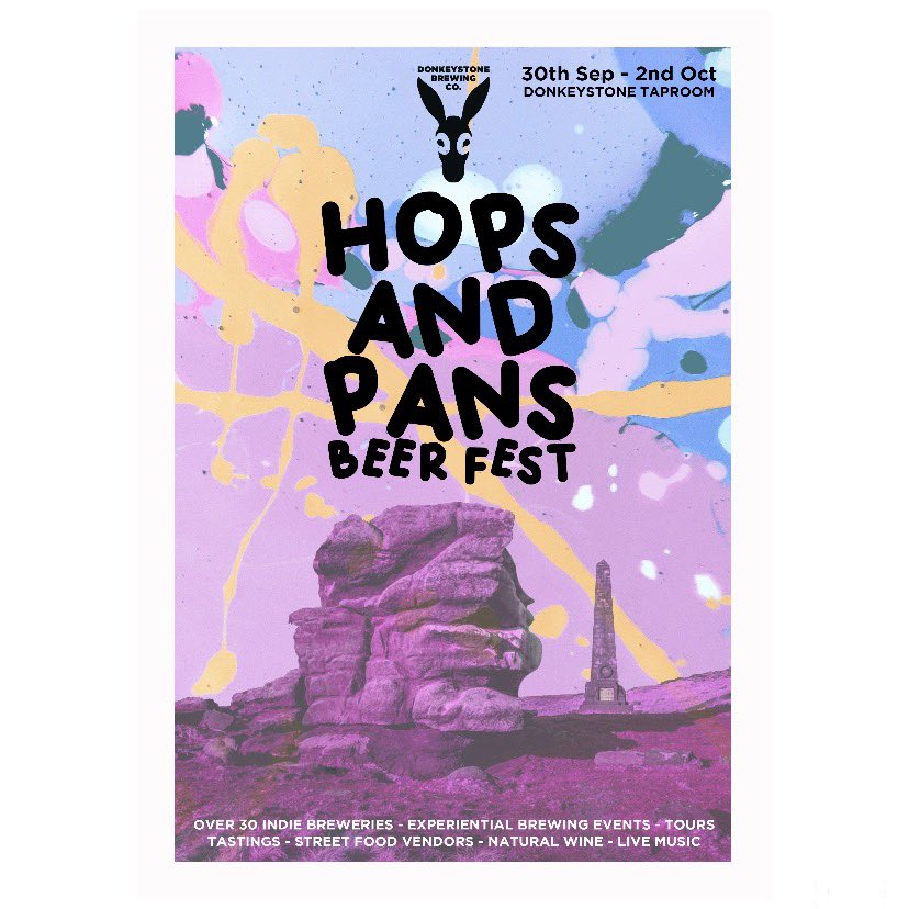 This time next week our Hops and Pans Festival will be in full swing… 🍻

Loads of great beer for you to try, awesome street food and loads more! So if you haven’t got tickets yet, what is stopping you? 

Tickets available below 👇 
donkeystonebrewing.co.uk/merch