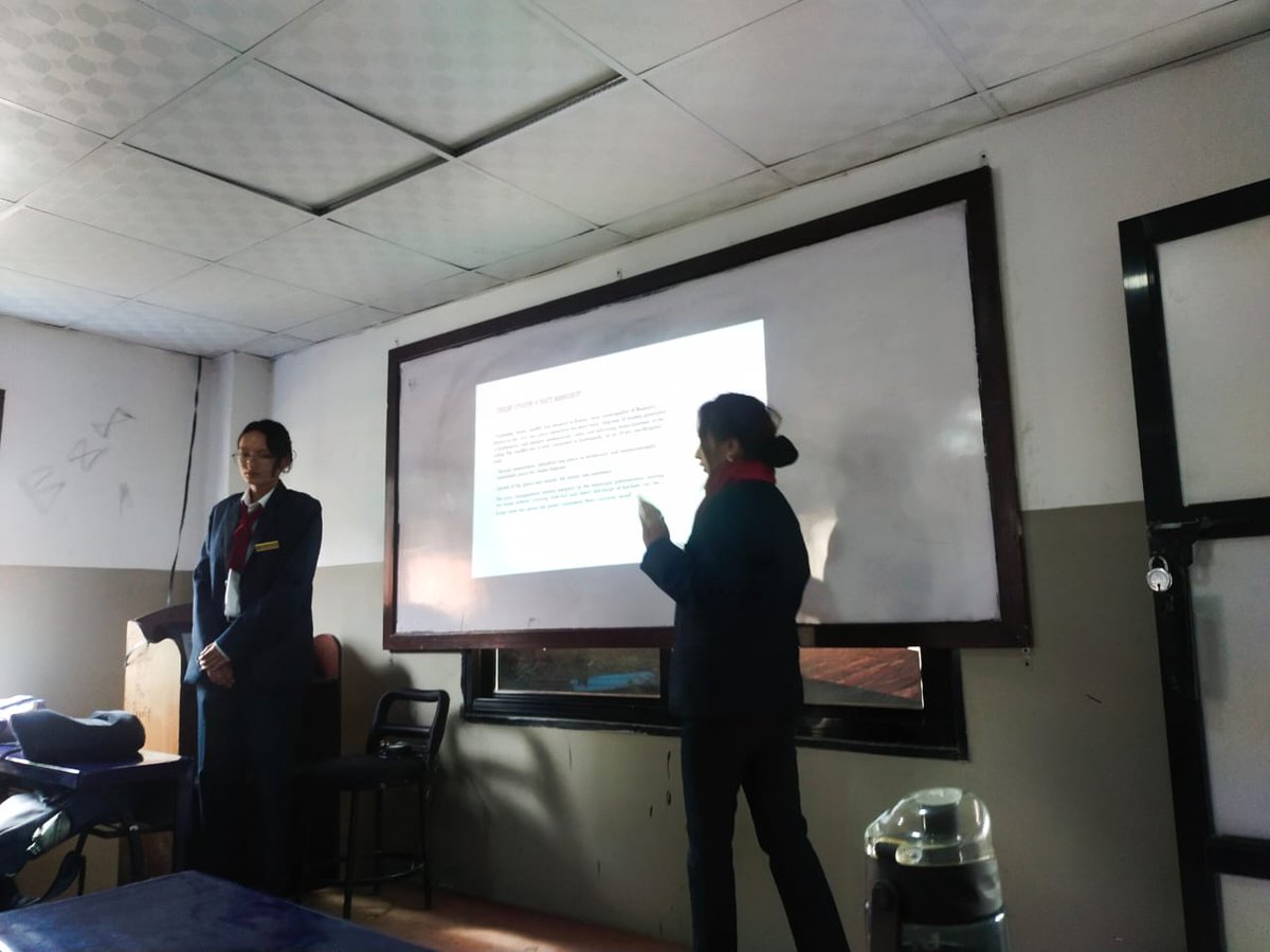KohinoorGurung's tweet photo. Project work on waste management and its impact on tourism &amp; actions to reduce the amount of waste we generate for a cleaner planet.
#TNEproject2022 #GCI #BTTM #sensationalsecond #teamwork @tweetsudhan @SushantMarasini @reshgrg_ @NiyuktiSherpa https://t.co/F1xwXQHlrt
